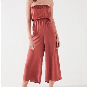 Strapless jumpsuit, urban outfitters